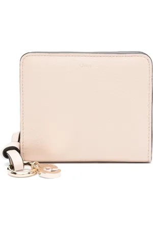 Chloé Alphabet leather compact wallet