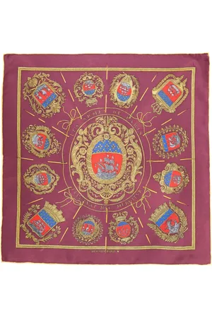 Hermès 1992 Les Armes de Paris scarf