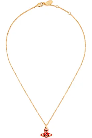 Vivienne Westwood Sylvana relief orb pendant necklace