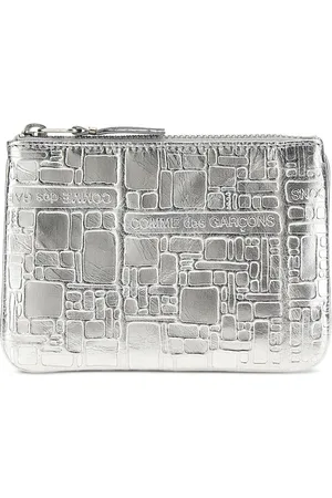Comme des Garçons Logo-embossed leather purse