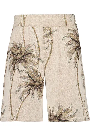 AMIRI Twisted Palms Tapestry shorts