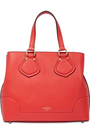 LANCEL Small Neo Izy de Lancer leather tote bag