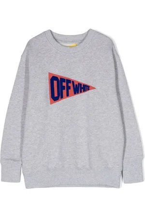 OFF-WHITE Logo-print cotton sweatshirt
