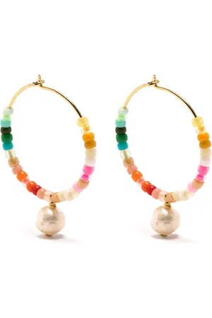 Anni Lu Rainbow Nomad pearl-detail earrings