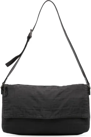 Fendi 2000-2010 Zucca Canvas Flap shoulder bag