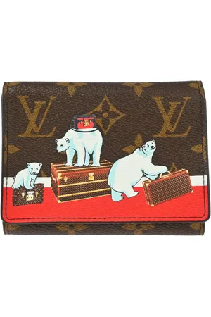 LOUIS VUITTON 2017 Monogram Polar Bear wallet