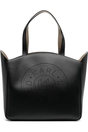 Karl Lagerfeld Large perforated tote bag