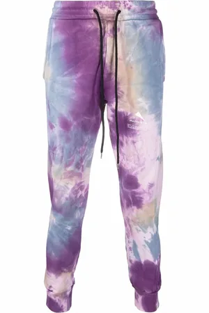 MAUNA KEA Tie-dye tapered joggers