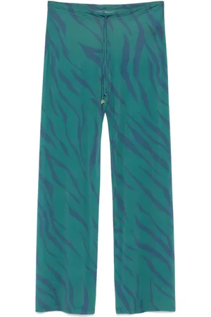 FISICO Printed trousers