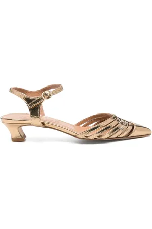 Julie Dee 35mm leather pumps