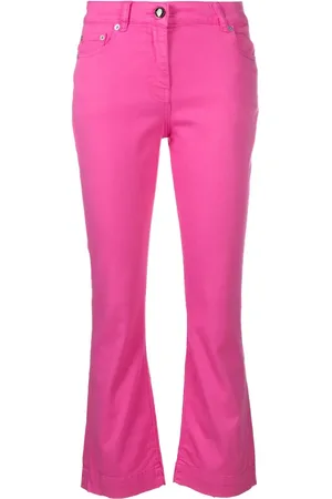 SEMICOUTURE Straight-leg fitted trousers