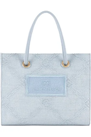 Elisabetta Franchi Logo-jacquard mini tote bag
