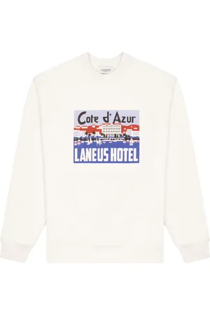LANEUS Graphic-print sweatshirt