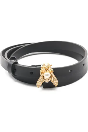 Dior 2010s Bee leather belt