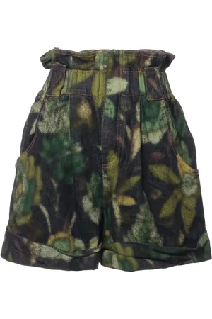 Fendi 2019 floral-motif shorts