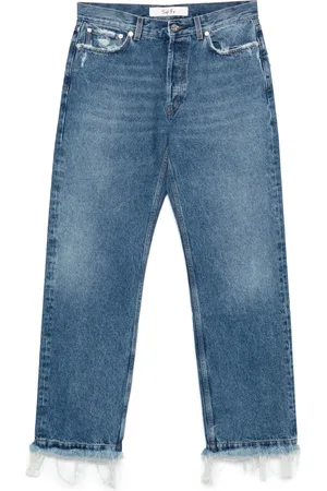 Séfr Frayed-cut jeans