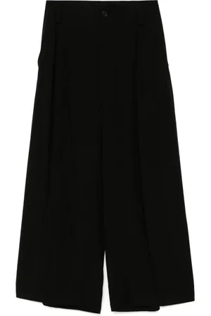 YOHJI YAMAMOTO Tucked wide-leg trousers