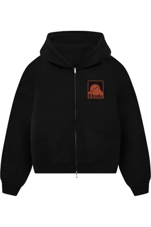 Rhude Moonlight Badge zip-up hoodie