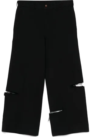 Comme des Garçons Distressed trousers