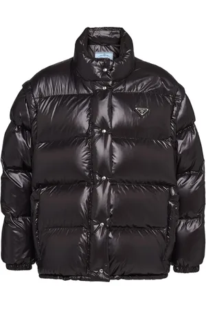 Prada Re-Nylon convertible down jacket