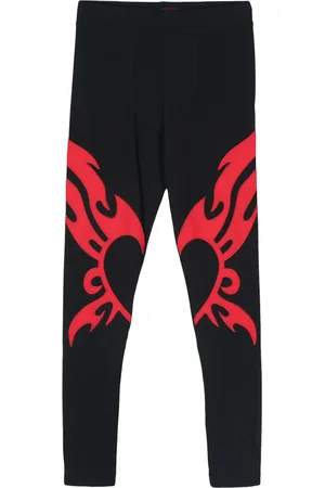 Kusikohc Heart-print leggings