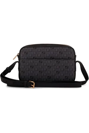 MOREAU Monogram leather crossbody bag