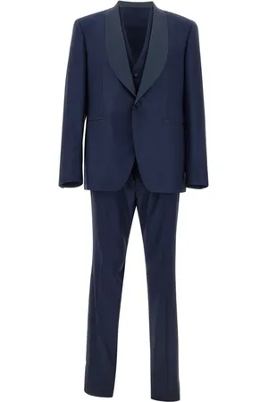 TAGLIATORE Shawl-lapel three-piece suit