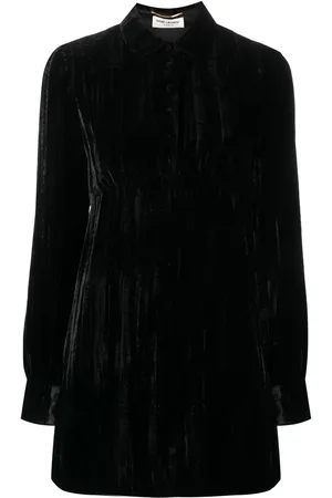 Saint Laurent Long-sleeve minidress