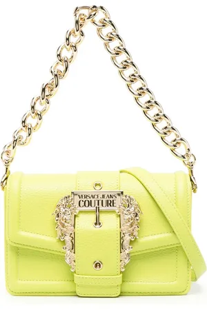 VERSACE Baroque buckle shoulder bag