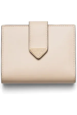 Prada Small leather bi-fold wallet