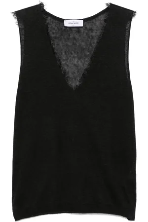 Gran Sasso Linen tank top