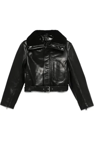 Victoria Beckham Cropped biker jacket