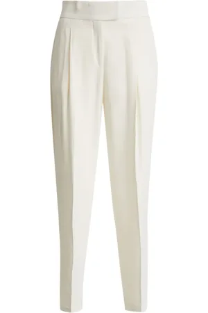 HUGO BOSS Logo-lettering trousers