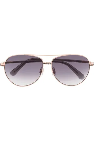 Swarovski Pilot-frame gradient sunglasses