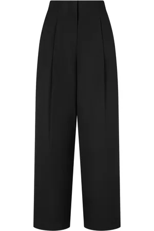 Studio Tomboy One-tuck cotton trousers