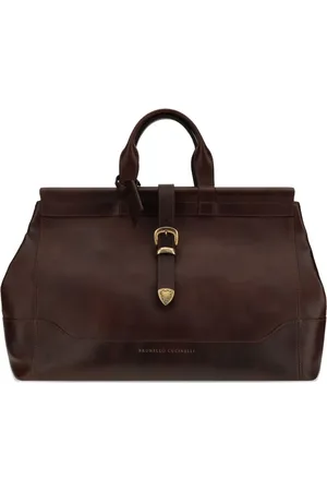 Brunello Cucinelli Leather holdall