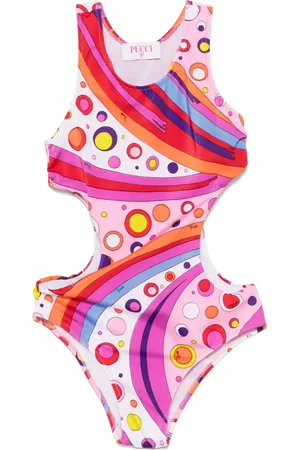 PUCCI Junior Graphic-print swimsuit