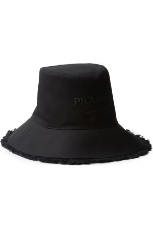 Prada Fringe-trim bucket hat