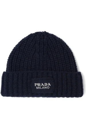 Prada Ribbed knit cashmere beanie
