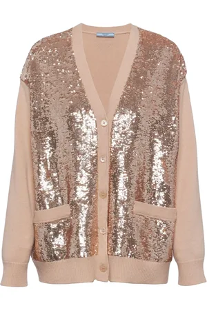 Prada Sequin-embellished cardigan