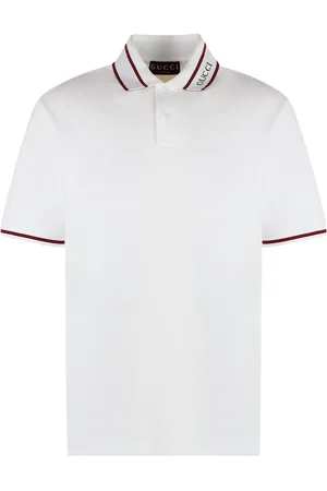 Gucci Logo-collar polo shirt