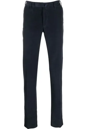 Incotex Tapered-leg cotton trousers