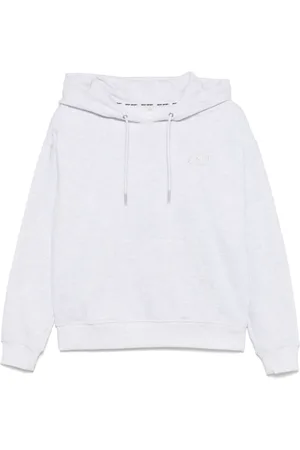 DKNY Logo-stud hoodie