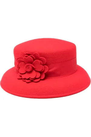 Mimisol Floral-appliqué hat