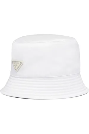 Prada Triangle-logo bucket hat