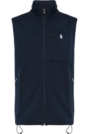 Ralph Lauren Logo-embroidered jersey gilet