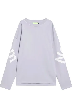 New Amsterdam Logo-print long-sleeve T-shirt