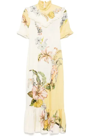 ALÉMAIS Oleander midi dress
