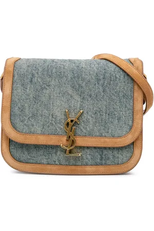 Saint Laurent 2020 Medium Denim Solferino crossbody bag
