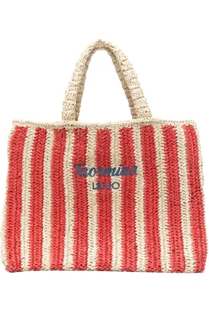 Liu Jo Striped beach bag